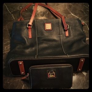 Dooney & Bourke handbag & wallet